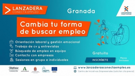 Cartel de la Lanzadera Conecta Empleo (FUNDACIÓN TELEFÓNICA) Cartel de la Lanzadera Conecta Empleo (FUNDACIÓN TELEFÓNICA)