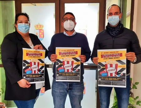 Las autoridades vegueñas presentan el  primer Concurso de Cortos de Cine 2` (AYTO. VEGAS DEL GENIL)