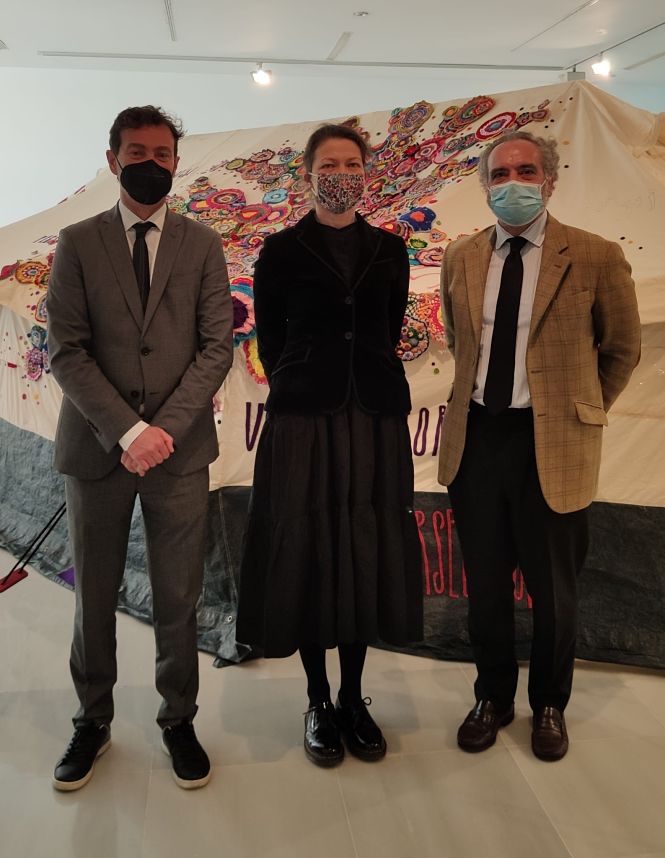 Inauguración de la expocisión (CAJA GRANADA FUNDACIÓN)