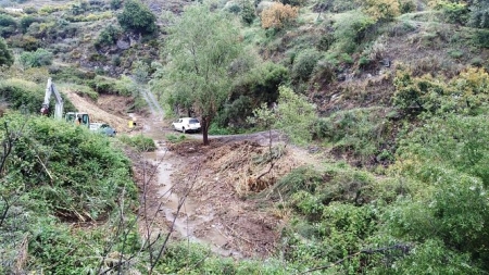 Limpieza de cauce del Rio Jete (AYTO. ALMUÑÉCAR)