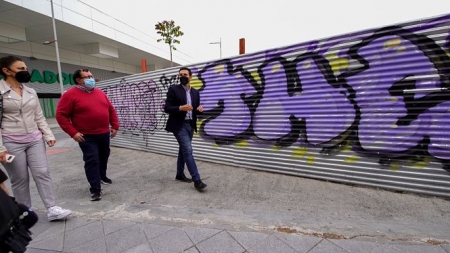 Imagen de la visita a Los Mondragones (PSOE) Imagen de la visita a Los Mondragones (PSOE)