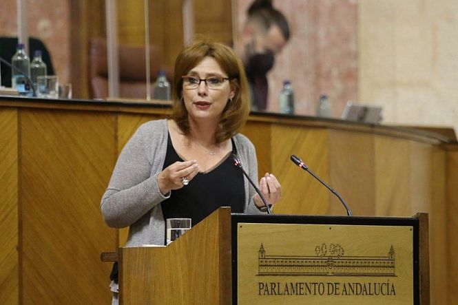 La parlamentaria Andaluza de CS, Mar Sánchez (CS)