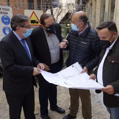 Visita a las Obras en el entorno de calle Elvira (AYUNTAMIENTO GRANADA) Visita a las Obras en el entorno de calle Elvira (AYUNTAMIENTO GRANADA)