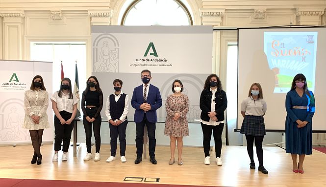 Imagen de las alumnas galardonadas (JUNTA)