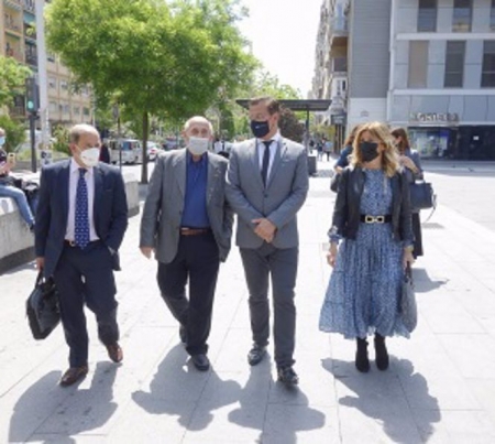 Visita del Ayuntamiento al Camino de Ronda (AYUNTAMIENTO GRANADA) Visita del Ayuntamiento al Camino de Ronda (AYUNTAMIENTO GRANADA)