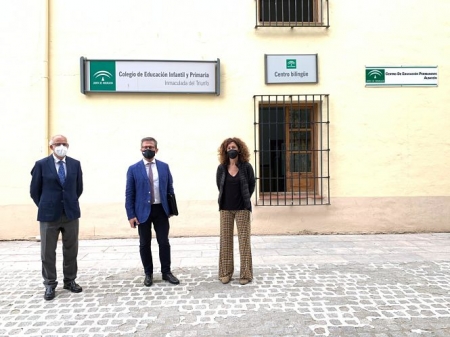 visita al CEIP Inmaculada del triunfo (JUNTA)