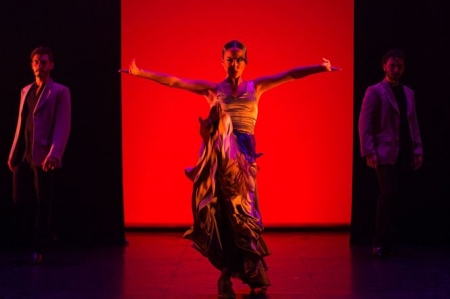 Ensayo del Ballet flamenco de Andalucía (JUNTA)