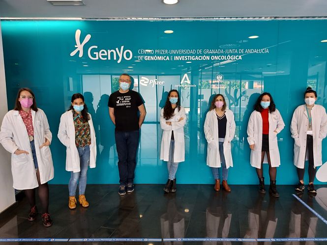 algunos de los integrantes del Aula de Estudios del Síndrome de Deleción 22q11.2. (UGR)