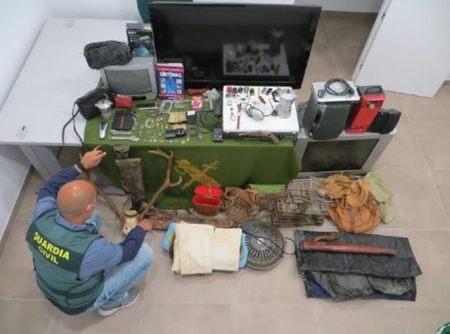 Efectos recuperados por la Guardia Civil (GUARDIA CIVIL) 