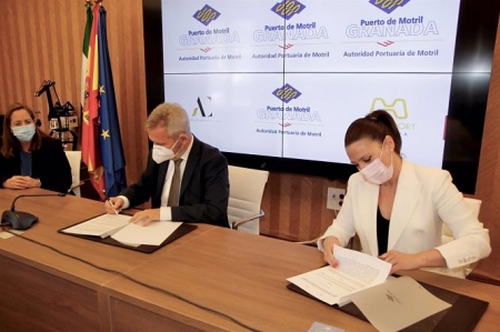 Firma del acuerdo (PUERTO DE MOTRIL)