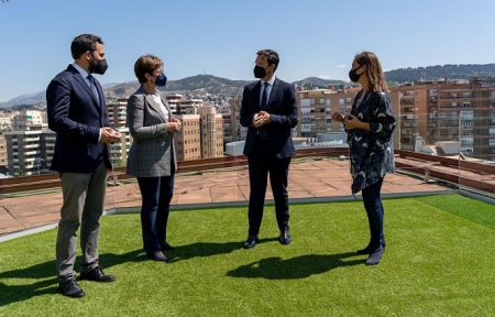 Foto de familia tras la reunión (PSOE)