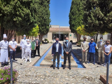 Imagen de la visita al C.P.I.F.P. Hurtado de Mendoza (JUNTA) 