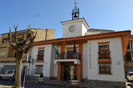 Fachada del Ayuntamiento de Churriana (PSOE)