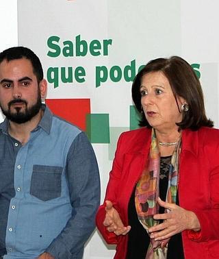 La parlamentaria andaluza del PSOE, María José Sánchez Rubio (PSOE) 