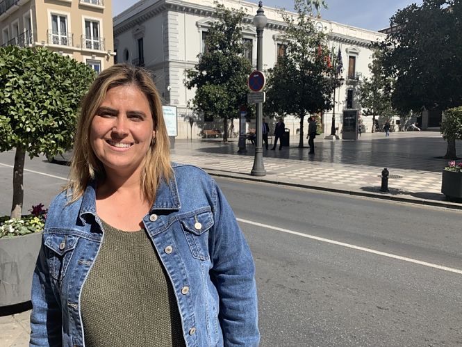 La concejal del PSOE en el Ayuntamiento de Granada, Nuria Gutiérrez (PSOE) 