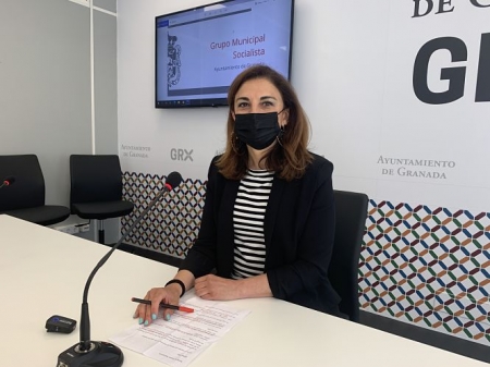La Concejal del PSOE en el Ayuntamiento de Granada, Raquel Ruz (PSOE)