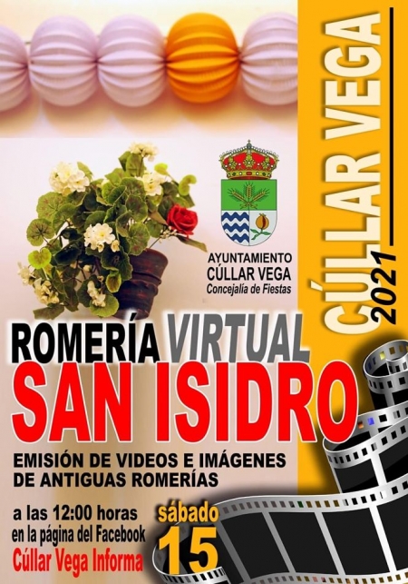 Cartel de la romería virtual (AYTO. CULLAR VEGA)