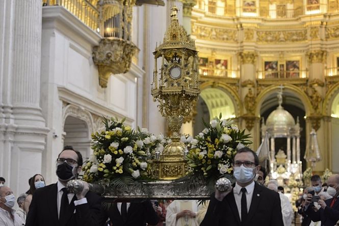 Procesión claustral del Corpus 2020 (ARZOBISPADO DE GRANADA) 