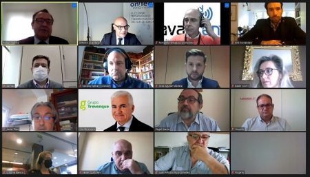 Imagen de la reunión telemática (ON GRANADA) Imagen de la reunión telemática (ON GRANADA)