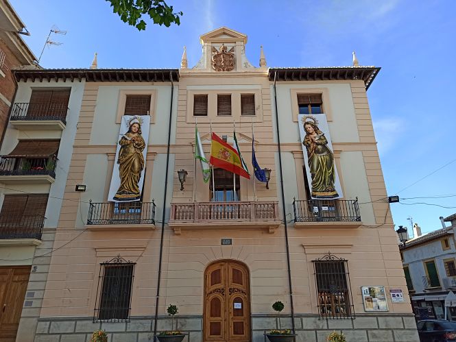 Fachada del Ayuntamiento de Huéscar (AYTO. HUÉSCAR)