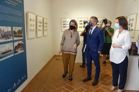 Inauguración de la exposición `Imágenes viajeras` (JAVIER ALGARRA / AYUNTAMIENTO) 