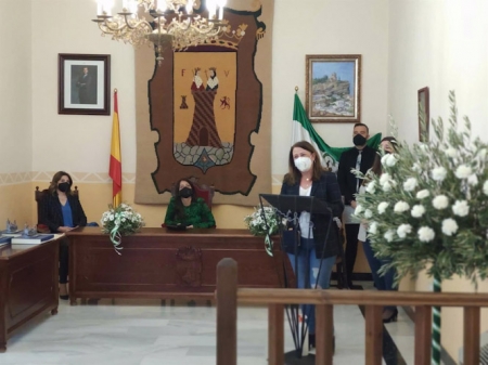 Acto en Montefrío en homenaje a los colectivos que luchan contra el coronavirus, en imagen de archivo (AYUNTAMIENTO DE MONTEFRÍO)