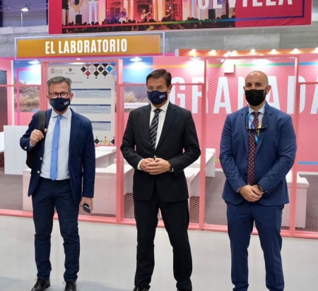 Gustavo Rodríguez, Luis Salvador y Daniel Barbero en Fitur (CIUDADANOS) 