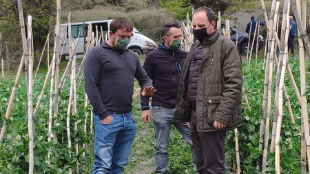 Imagen de la visita a la Alpujarra (VOX) 