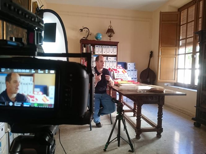 Ruedan en Huéscar (Granada) un documental sobre la `surrealista` guerra de casi 200 años de este pueblo con Dinamarca (J. NOGUERA/J.RIVERA) 