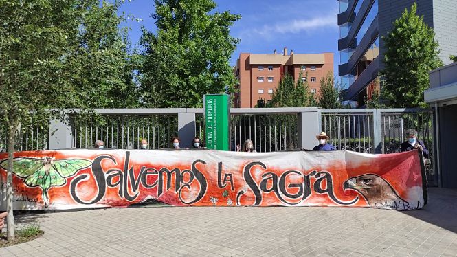 Manifestación de asociaciones ecologistas (PODEMOS) 