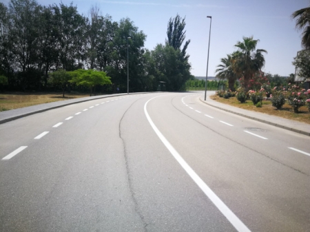 Imagen de la circunvalación (AYTO. HUÉTOR TAJAR)