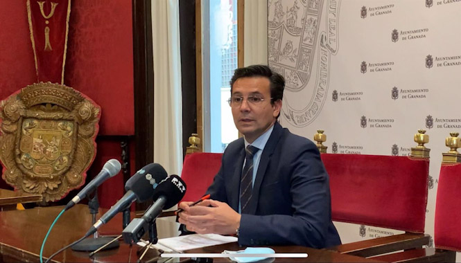 El portavoz del Grupo Socialista en el Ayuntamiento de Granada, Francisco Cuenca, en una imagen de archivo (PSOE)