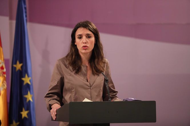La ministra de Igualdad, Irene Montero, en una imagen de archivo (MARTA FERNÁNDEZ JARA - EUROPA PRESS)