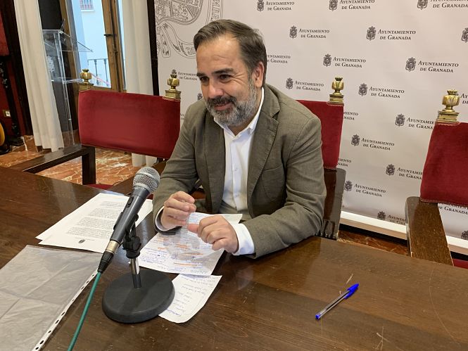 El Concejal del PSOE en el Ayuntamiento de Granada, Jacobo Calvo (PSOE)