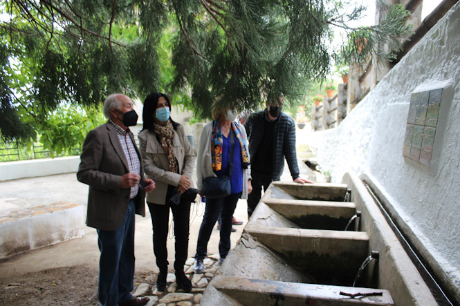 Imagen de la visita a Cáñar (SUBDELEGACIÓN)