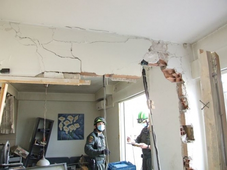 Estado del inmueble tras la explosión (GUARDIA CIVIL)