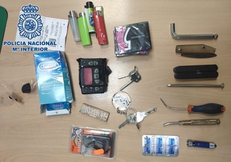 Efectos intervenidos (POLICÍA NACIONAL) 