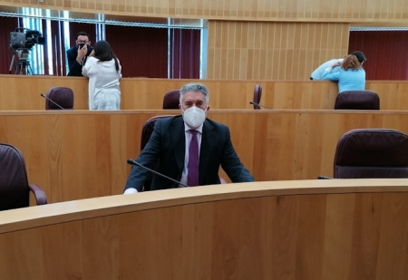 El Diputado Provincial de Ciudadanos, Francisco José Rodríguez (CS)