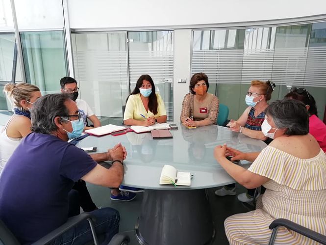 Imagen de la reunión (PODEMOS)