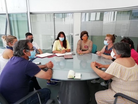 Imagen de la reunión (PODEMOS)