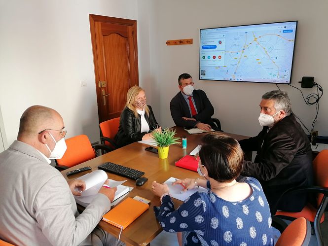 Reunión del Grupo Municipal de CIudadanos de Albolote con los diputados provinciales (CIUDADANOS)