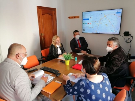 Reunión del Grupo Municipal de CIudadanos de Albolote con los diputados provinciales (CIUDADANOS)