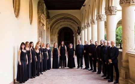 Imagen del coro Tomás Luis de Victoria (JUVENTUDES MUSICALES) 