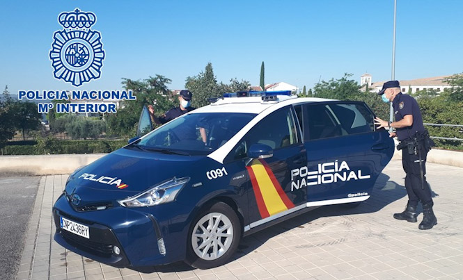 Vehículo policial (POLICÍA NACIONAL) 