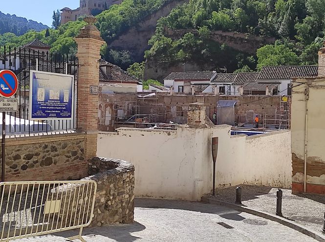 Obras en el Maristán (EUROPA PRESS) 