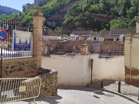 Obras en el Maristán (EUROPA PRESS) 