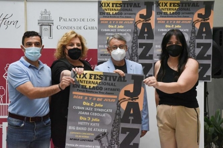 Presentación del Festival `Jazz en el Lago` (S. BÁRCENA ( DIPGRA)