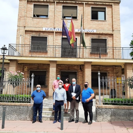 Imagen de la visita a Pulianas (JUNTA)