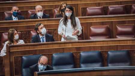 La Diputada Nacionald e VOX, Macarena Olona (VOX)