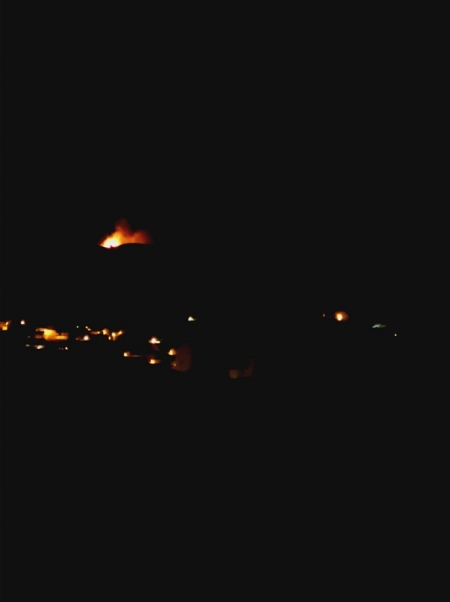 Lugar donde se ha producido el incendio (INFOCA)